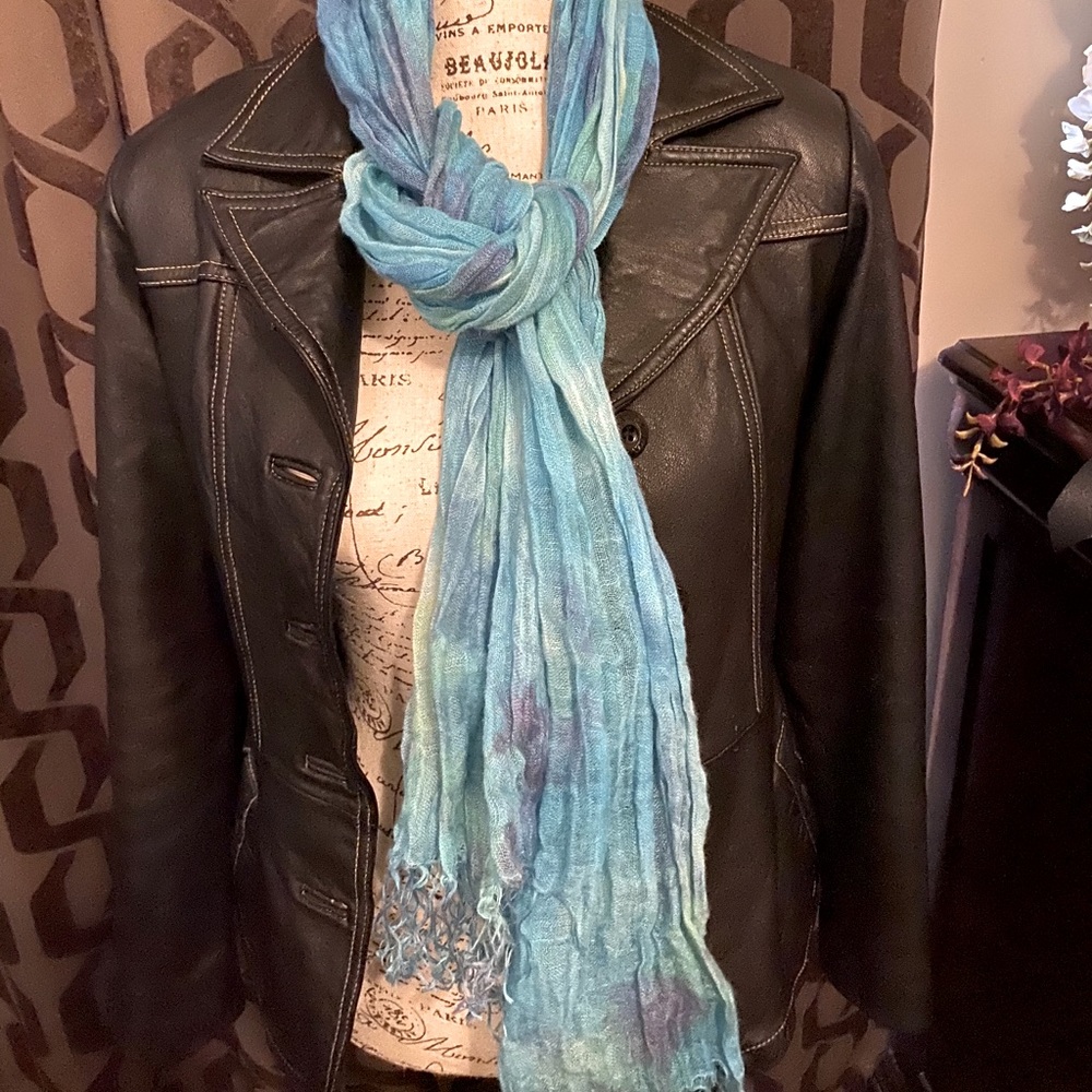 Tie dye scarf